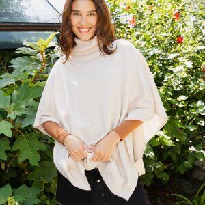 Bayside Turtleneck Poncho